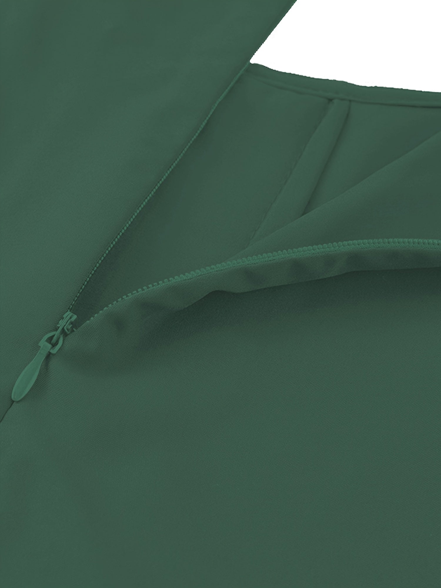 Ayollar uchun Ramazon kontrast trimli elegant uzun qo'lqopli maksi ko'ylak.