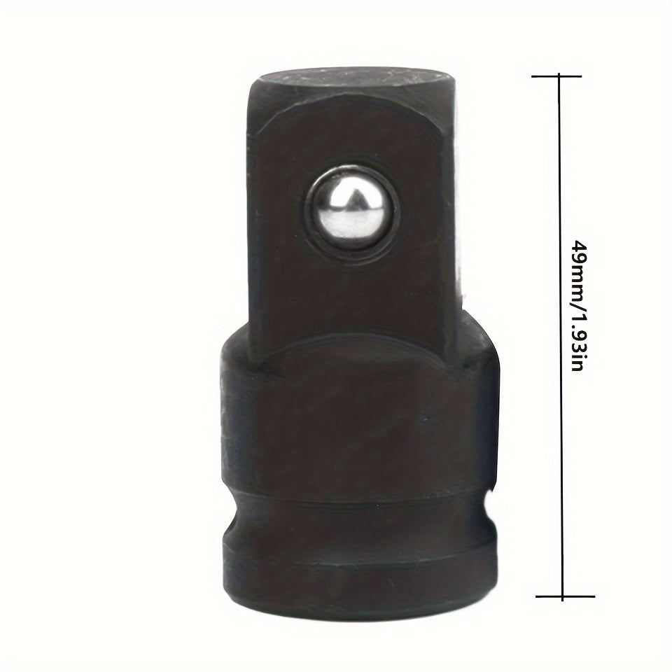3/4 Inch Female to 1/2 Inch Male Impact Socket Adapter Set Steel Automotive Bicycle Garage