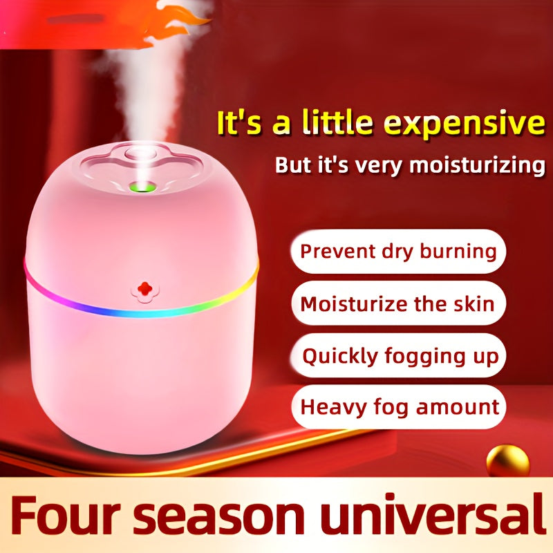 Портативный ручной распылитель для увлажнения лица, питание от USB