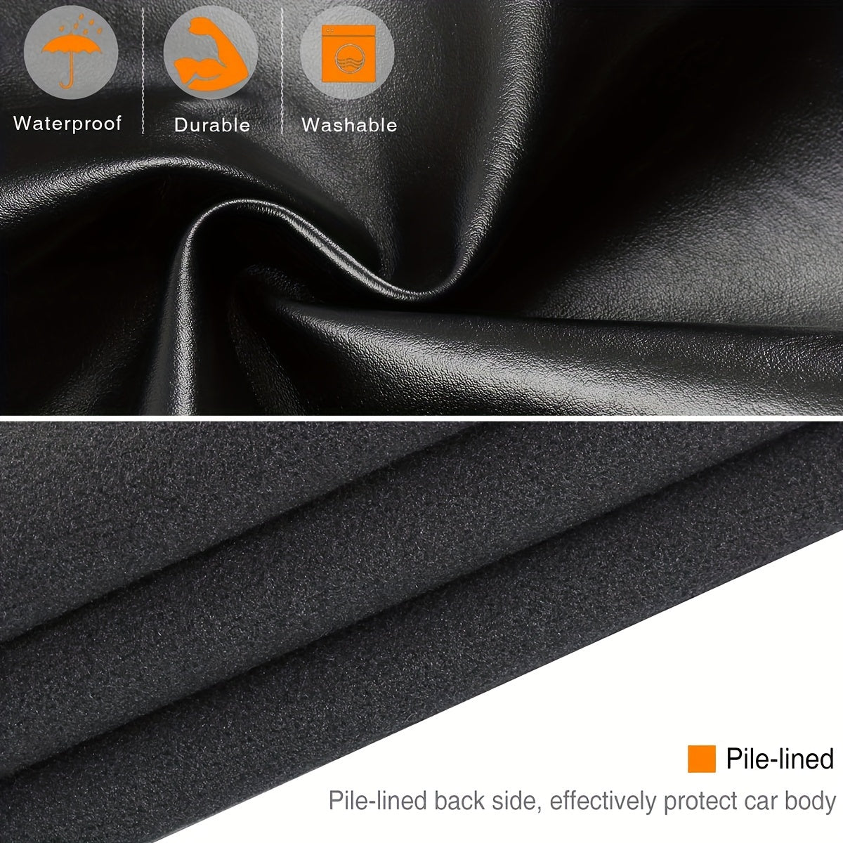 Automotive Fender Cover Mat Microfiber PU Leather Repair Protective Pad