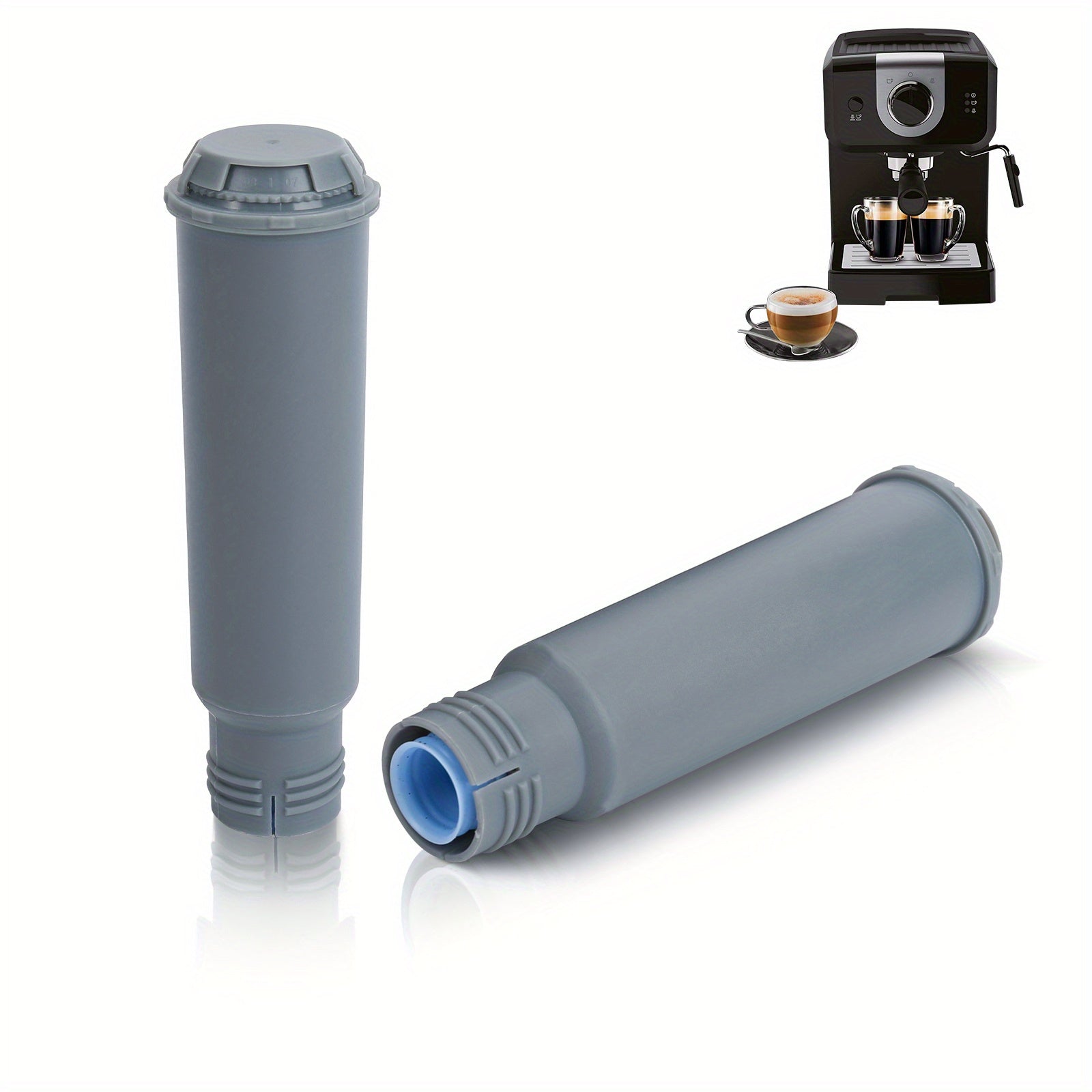 Water Filter Cartridges for Coffee Machines, Compatible with Claris, TCZ60003, EA