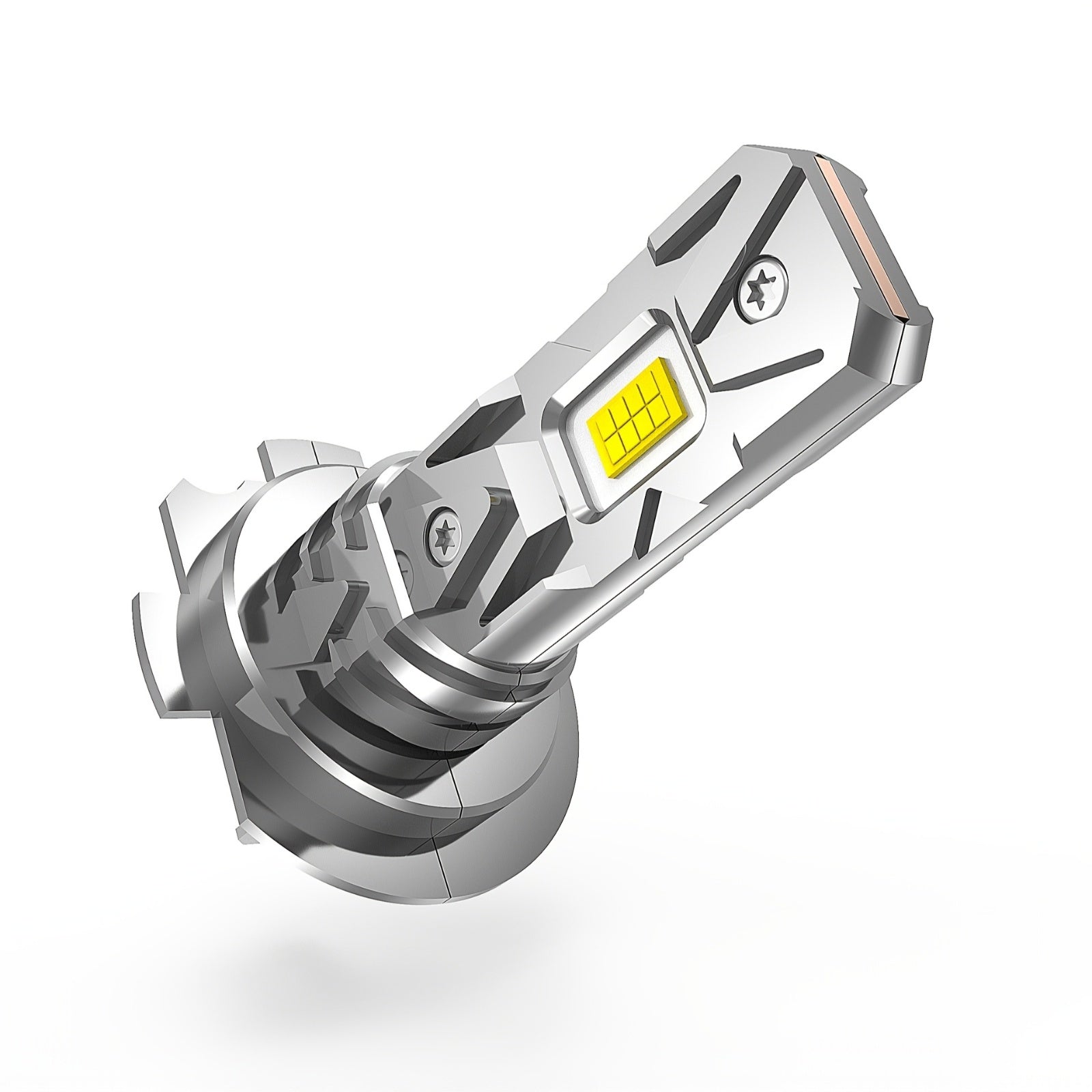 2 шт. по 100 Вт LED-лампочки для головного света H7, ярко-белые, высокоинтенсивные автомобильные фары