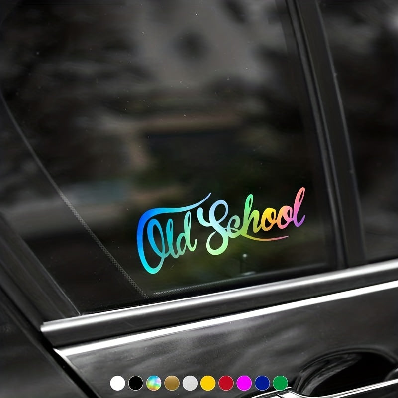 Suv o'tkazmaydigan avtomobil bumpersi stiker decal eski maktab motosikl avtomobil yuk mashinasi noutbuk san'ati