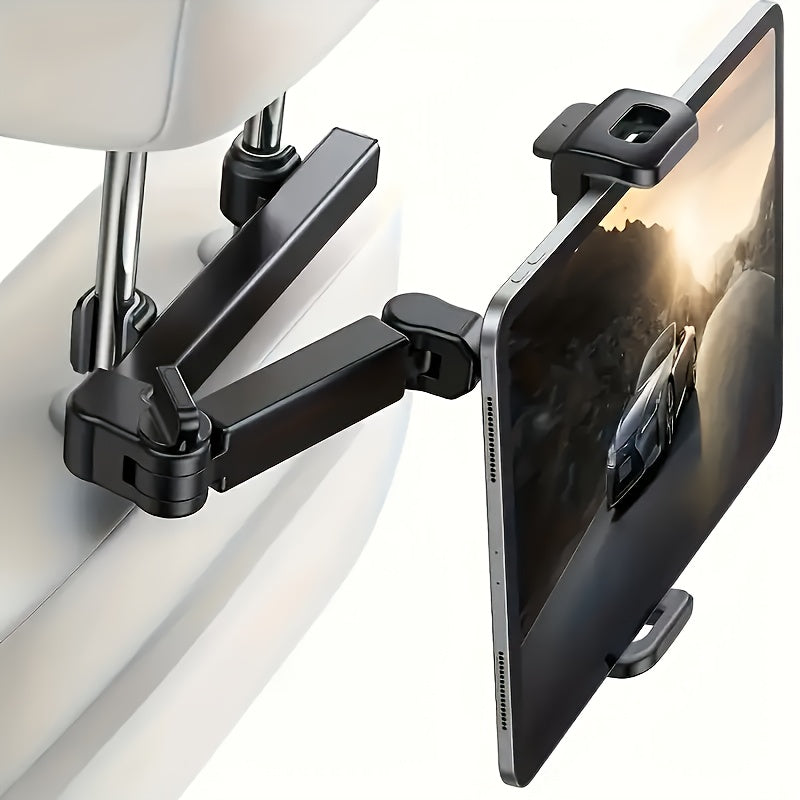 Universal Telescopic Car Headrest Mount for Tablet Phone Adjustable Holder