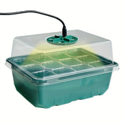 Seedling Starter Kit with Lighting, Cultivation Holes, Tools, Labels and Mats for Plants