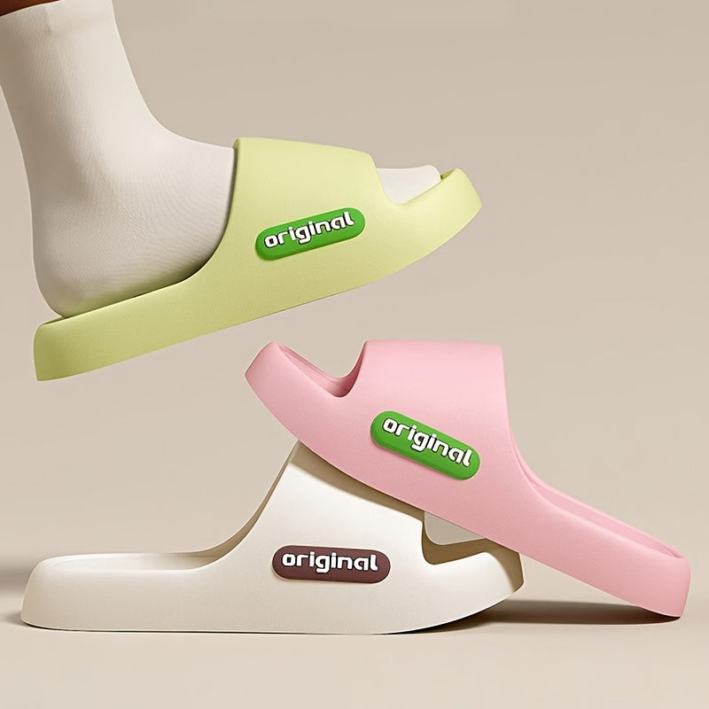 Women's EVA Slip-On Slippers Indoor Bathroom Anti-Slip Anti-Odor Summer