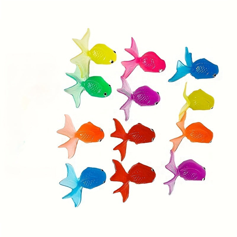 Floating Goldfish Cat Toy with Realistic Swimming Fish Durable Plastic Indoor Outdoor