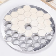 Stainless Steel Wonton Mold with 37 Holes for Dumplings and Dim Sum