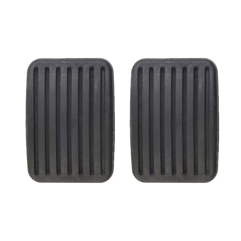Car Clutch Brake Pedal Rubber Pads for Auto, Durable, Set of 2