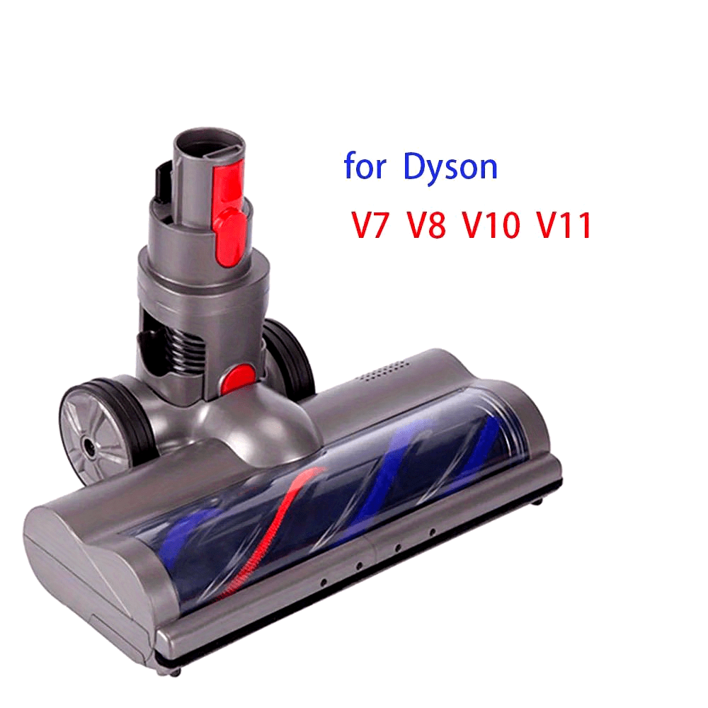 Моторизированная насадка-щетка для пола для пылесоса Dyson V7 V8 V10 V11 Silver