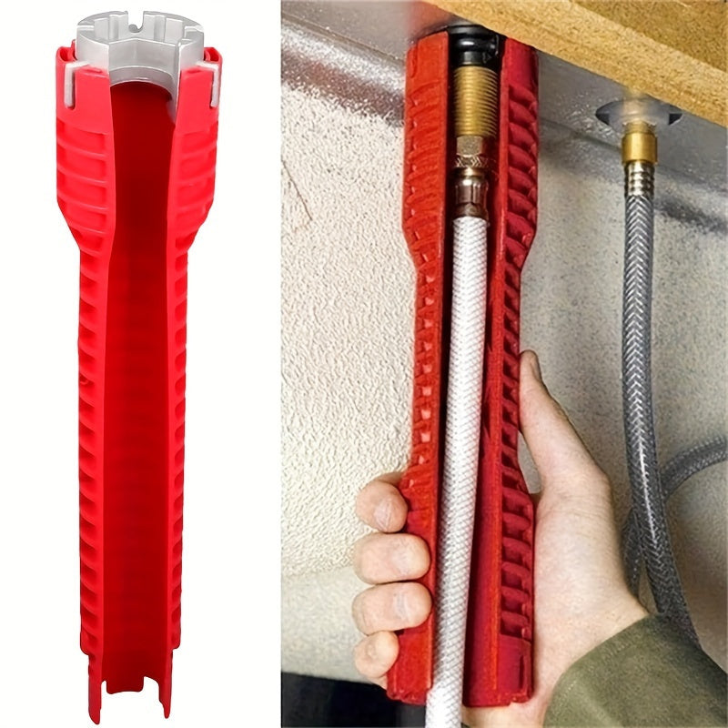 Multi-Functional Sink Wrench Plumbing Tool for Faucet and Valve Installation