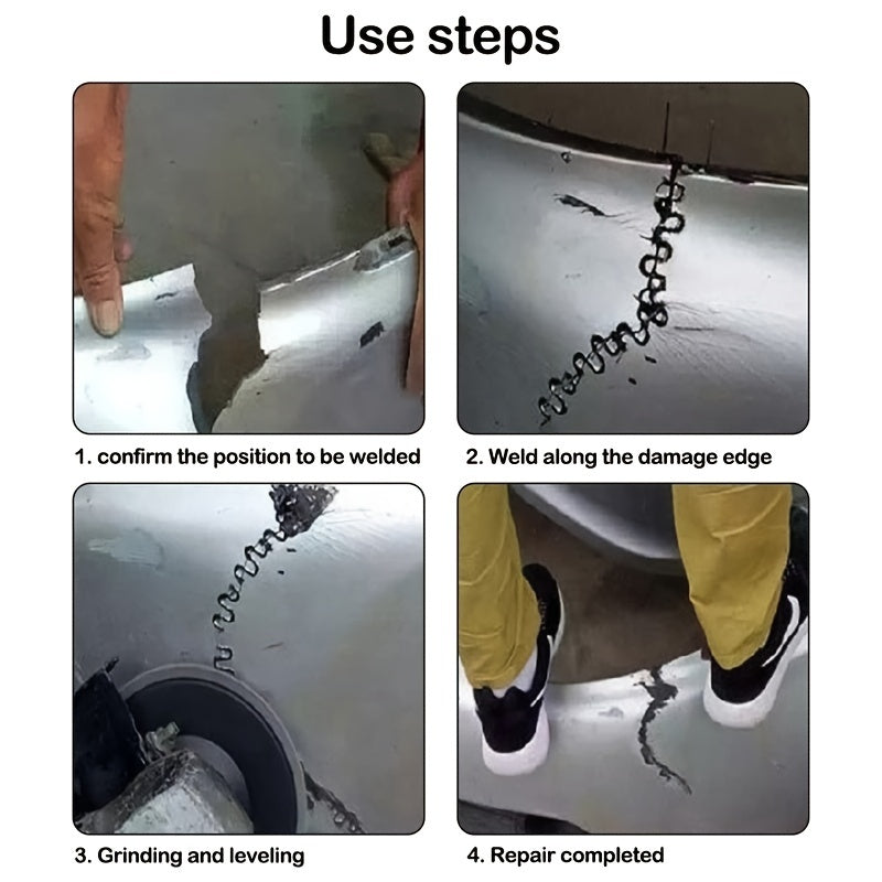 100/500PCS Issiq yopishtiruvchi yopishtiruvchi uchun plastmassa qotirgich avtomobil bumper ta'mirlash