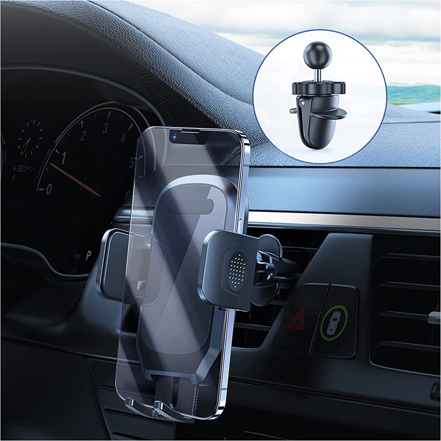 Universal 360° Rotatable Car Vent Phone Mount Adjustable Phone Holder