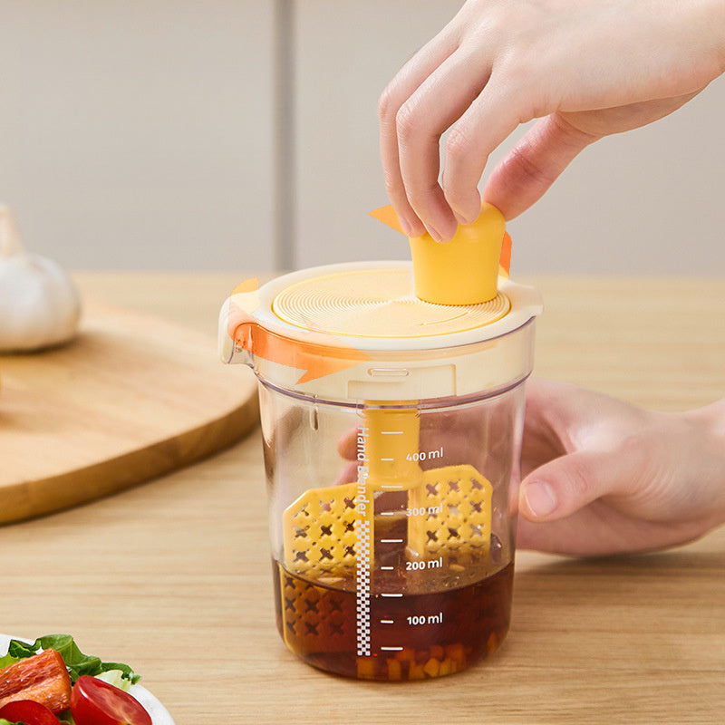 Homemade Cooking Sauce with Garlic and Soy for Kitchen Use