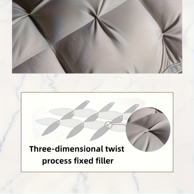 Almohada de soporte cervical 3D de lujo, hipoalergénica, lavable a máquina, fibra de poliéster