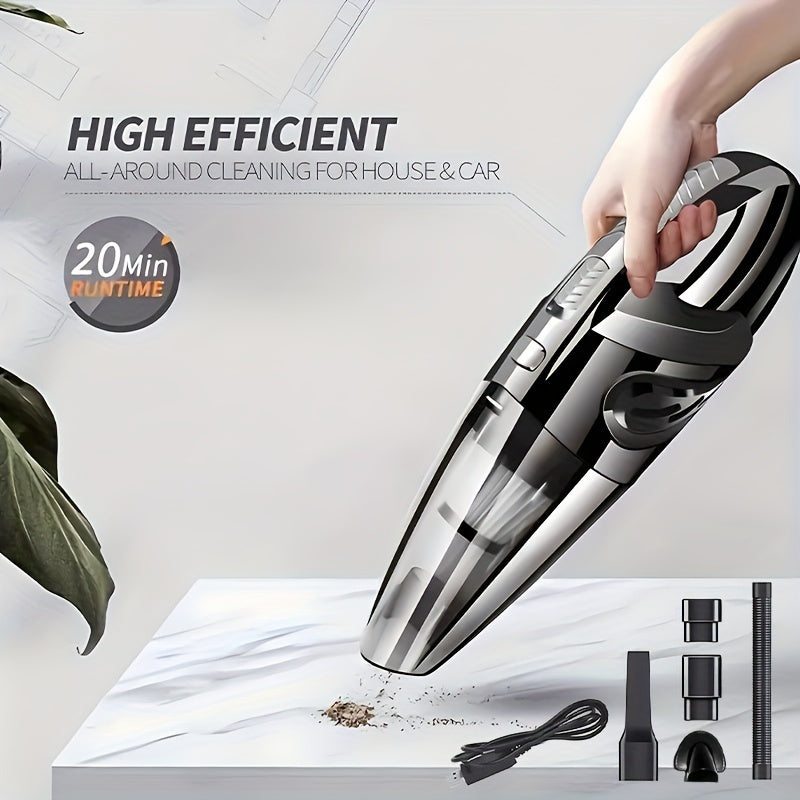 Uy va avtomobil uchun simsiz qoʻl yuvish qurilmasi, kuchli tortish kuchi bilan it tuklarini olib tashlash uchun aksessuarlar