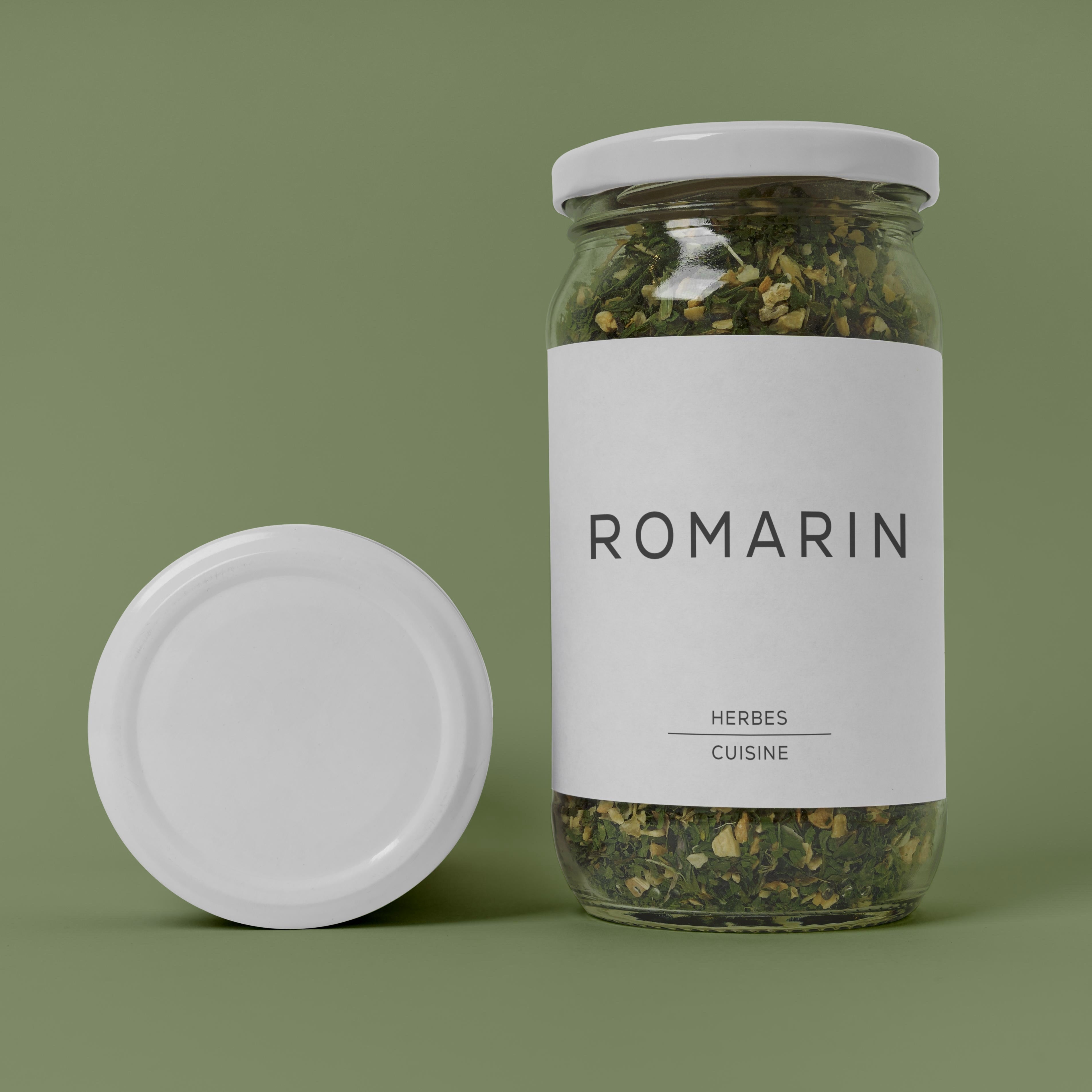 Set of 23 Waterproof Clear Kitchen Labels 2x2 Inches for Spices and Condiments