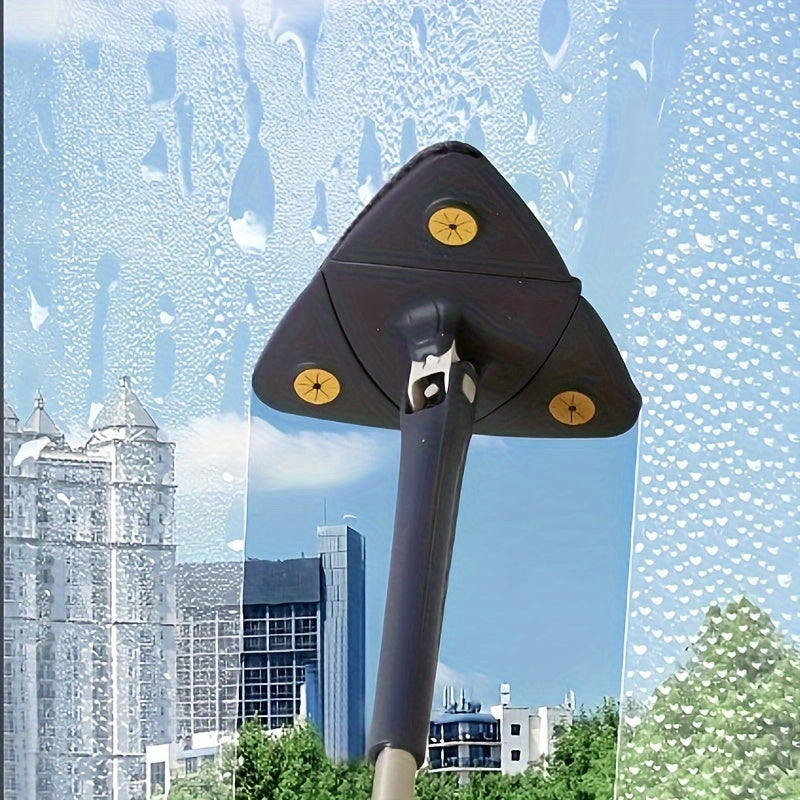 [Топ выбор] Треугольная швабра с 360° вращением, настраиваемая длина для эффективной уборки на любых поверхностях - идеально подходит для домашнего использования в спальнях, ванных комнатах, кухнях, гостиных и на полах.