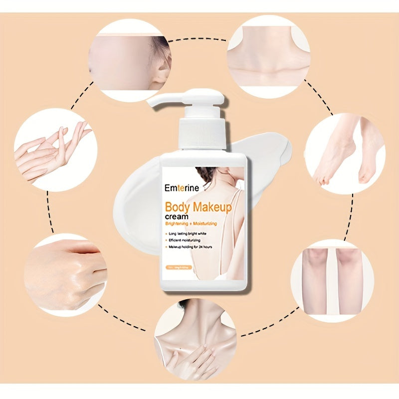 Hydrating Body Brightening Concealer for All Skin Types Waterproof Sweat-Resistant Long-Lasting
