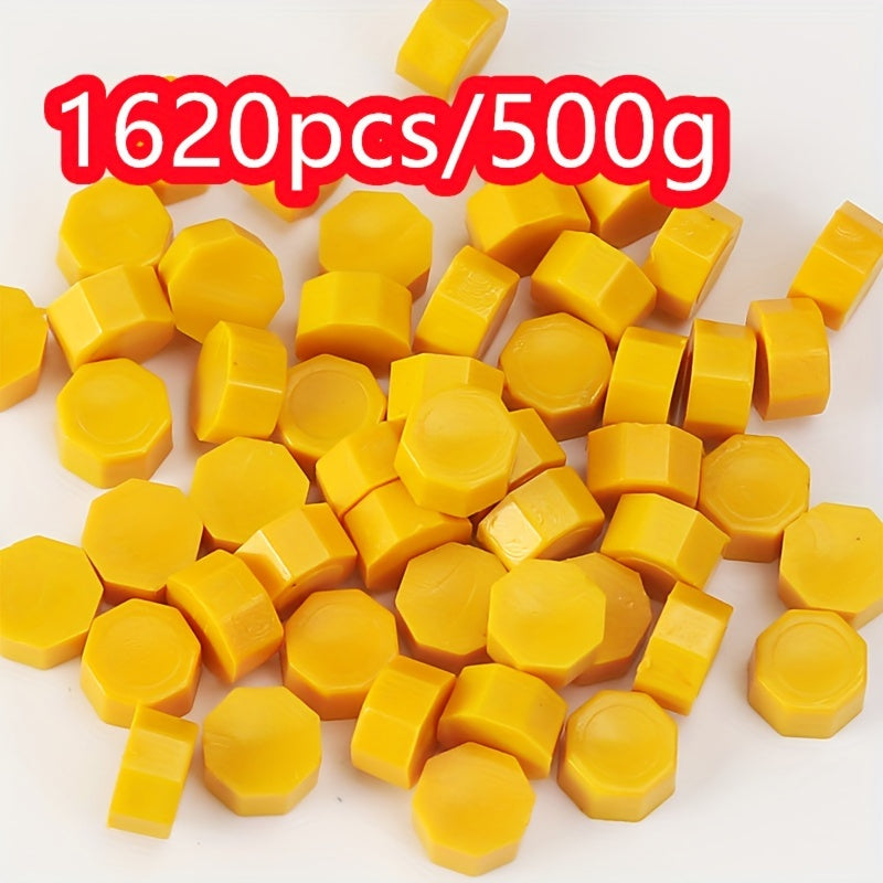 1620pcs 500g Octagonal Sealing Wax Particles for Envelope Gift Box DIY Retro Bulk Sealing Wax