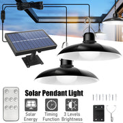 Solar Solar Lantern with 3 Modes Adjustable Angle Indoor Outdoor Barn Patio Gazebo