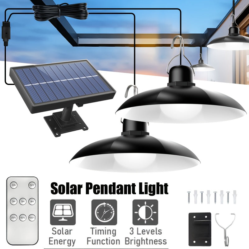 Solar Solar Lantern with 3 Modes Adjustable Angle Indoor Outdoor Barn Patio Gazebo