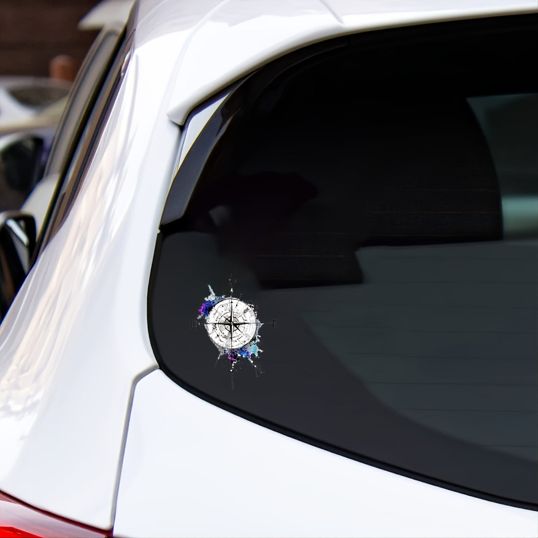 Pegatina de vinilo impermeable para coches y portátiles, calcomanía para parachoques y paredes