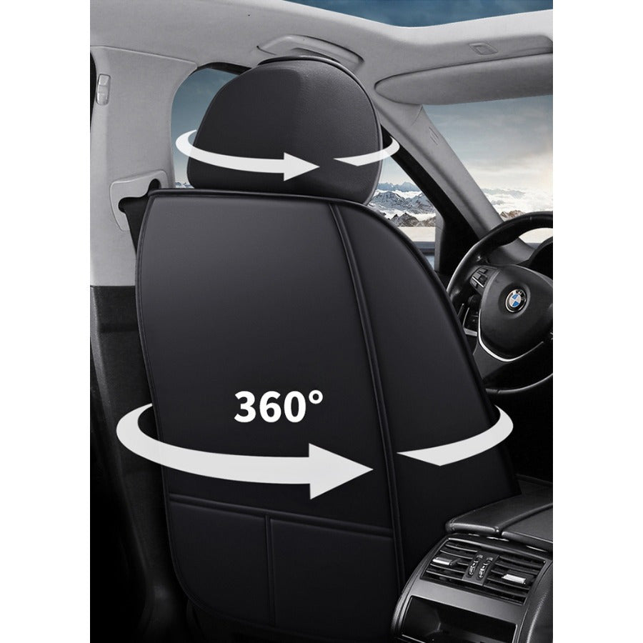 Universal Car Seat Cover Breathable Fully Covered Perforated All-in-One