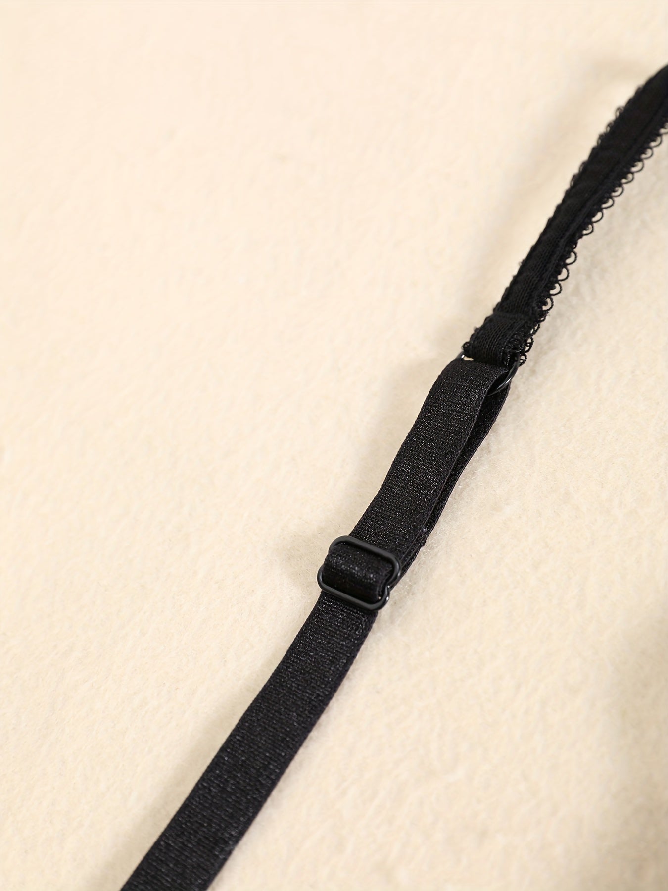 Women's Lingerie Set Mesh Lace Plus Size Nylon Spandex Thin Cups Hand Washable