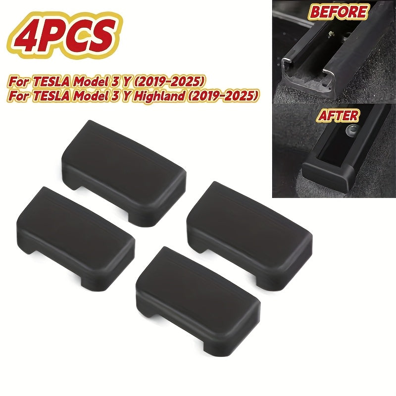 Universal Car Seat Sliding Cover Durable PP Material Scratch Resistant for Tesla Models