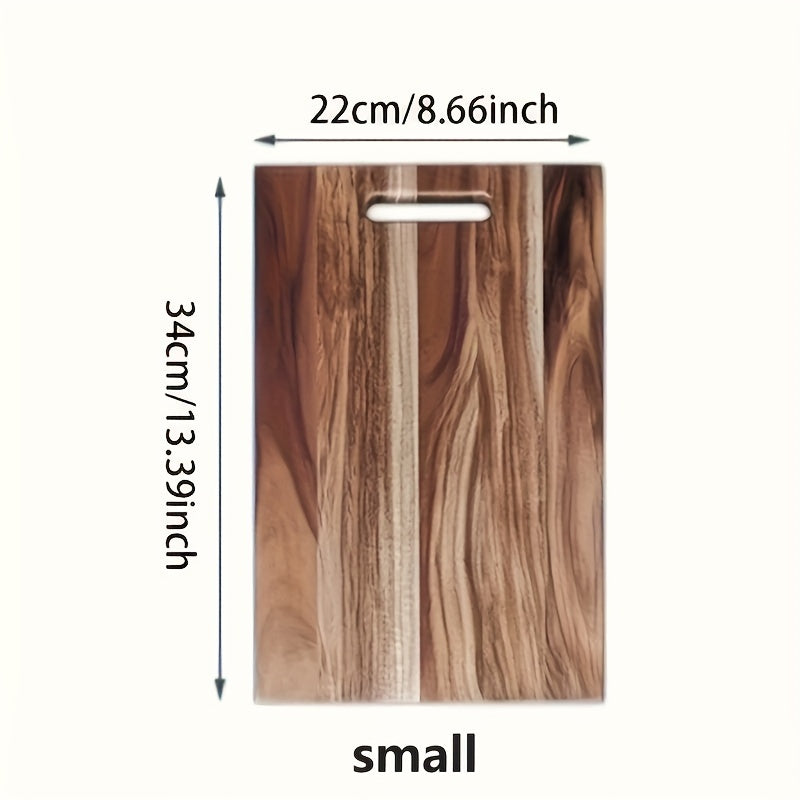 Wooden Cutting Board for Meat Cheese Bread Veggies Fruits Kitchen Gift