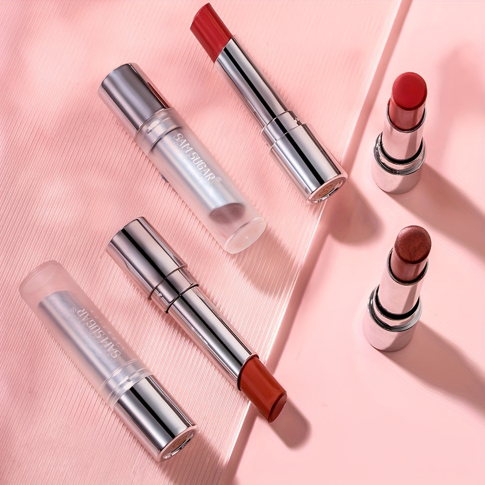 Lápiz de labios de terciopelo mate para mujer, a prueba de agua, de larga duración, brillo de labios, 6 colores