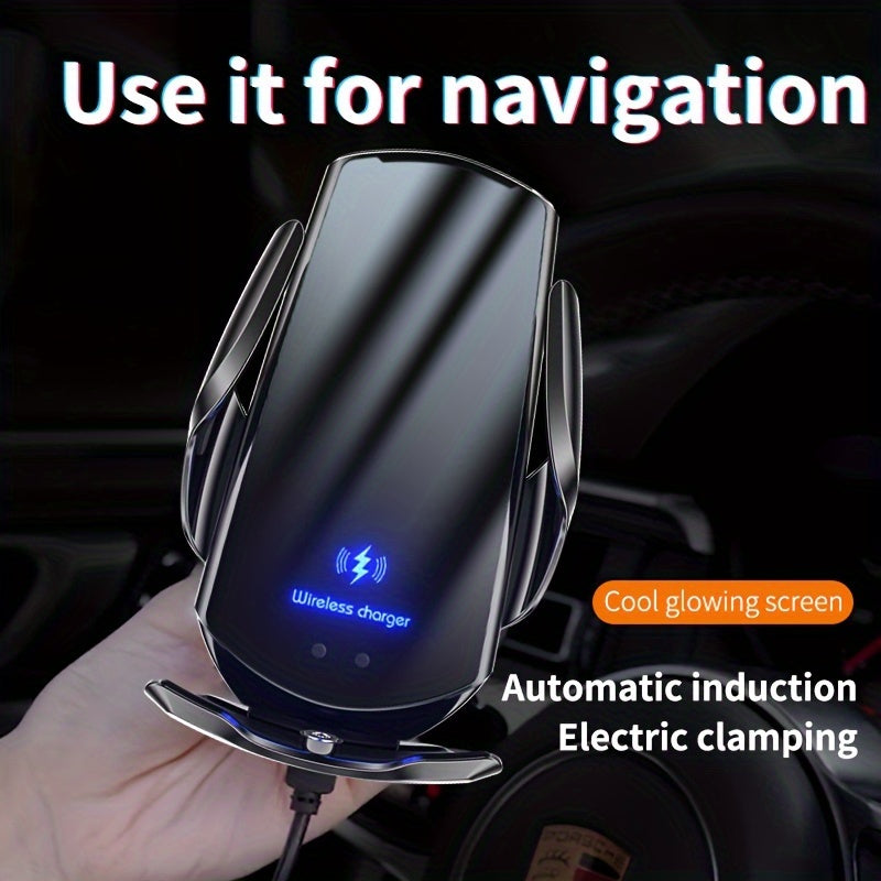 Wireless Car Charger Magnetic Auto Phone Mount Fast Charging for iPhone Samsung Xiaomi