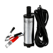 12V DC Submersible Oil Pump with Battery Clamps for Car Transfer