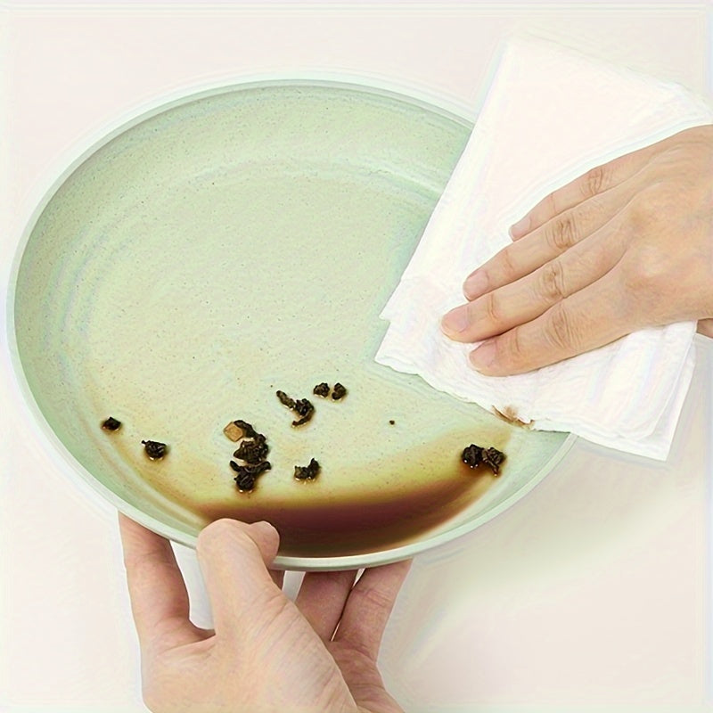 Bir martalik oshxona qog'oz sochiq ruli, yuviladigan ko'p maqsadli tozalash matosi