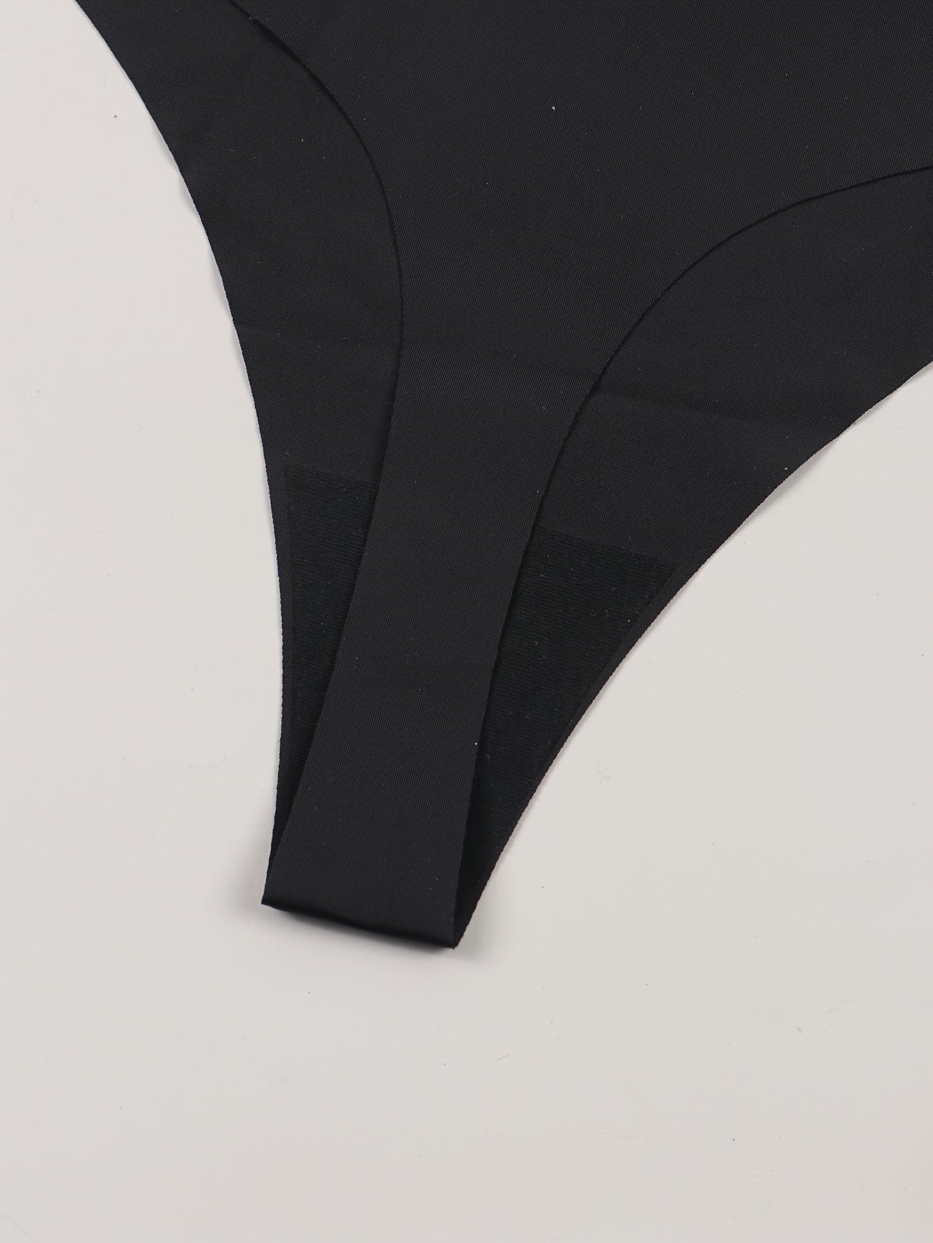 Women's Black Low Waist Thongs Lingerie Underwear