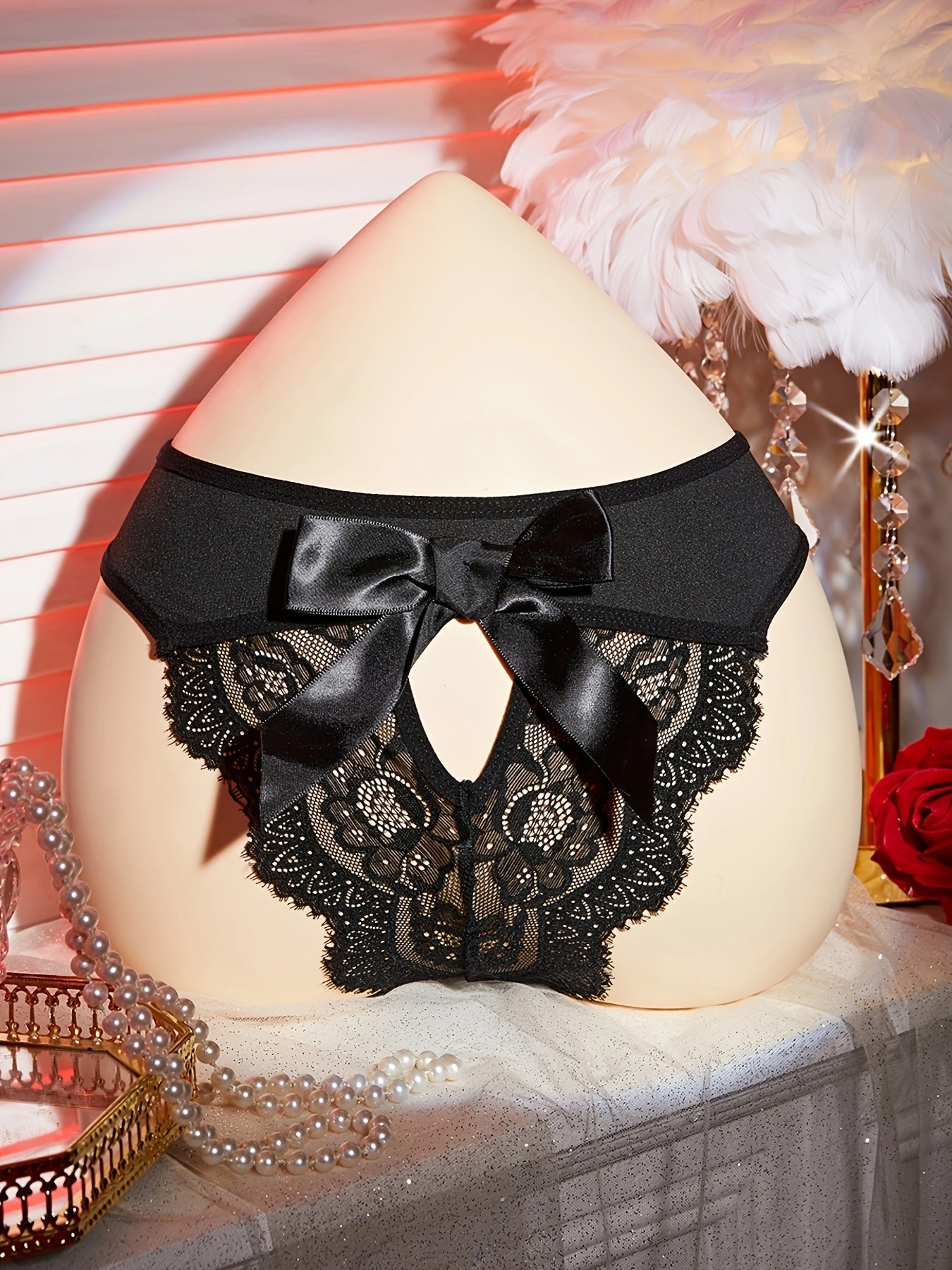 Women's Low Waist Sexy Erotic Panties Lingerie