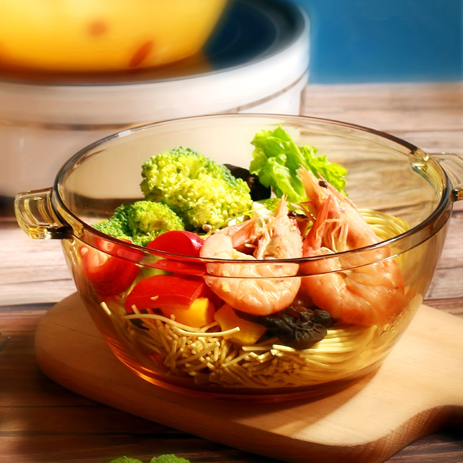 Shisha Qozon To'plami Qopqoq bilan - 1.5L Yuqori Haroratga Bardoshli Sho'rva Qozoni, Qovurma Qozoni, Ikkita Xizmat Qozoni va Isiga Bardoshli Matni o'z ichiga oladi - Naqssiz Dizayn, Sho'rva va Sut Pishirish uchun Mukammal