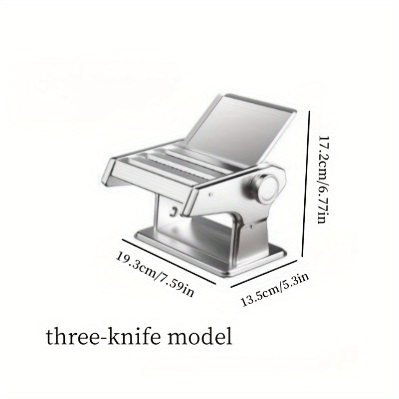 Homemade Noodle and Dumpling Pasta Maker Stainless Steel Manual Kitchen Tool