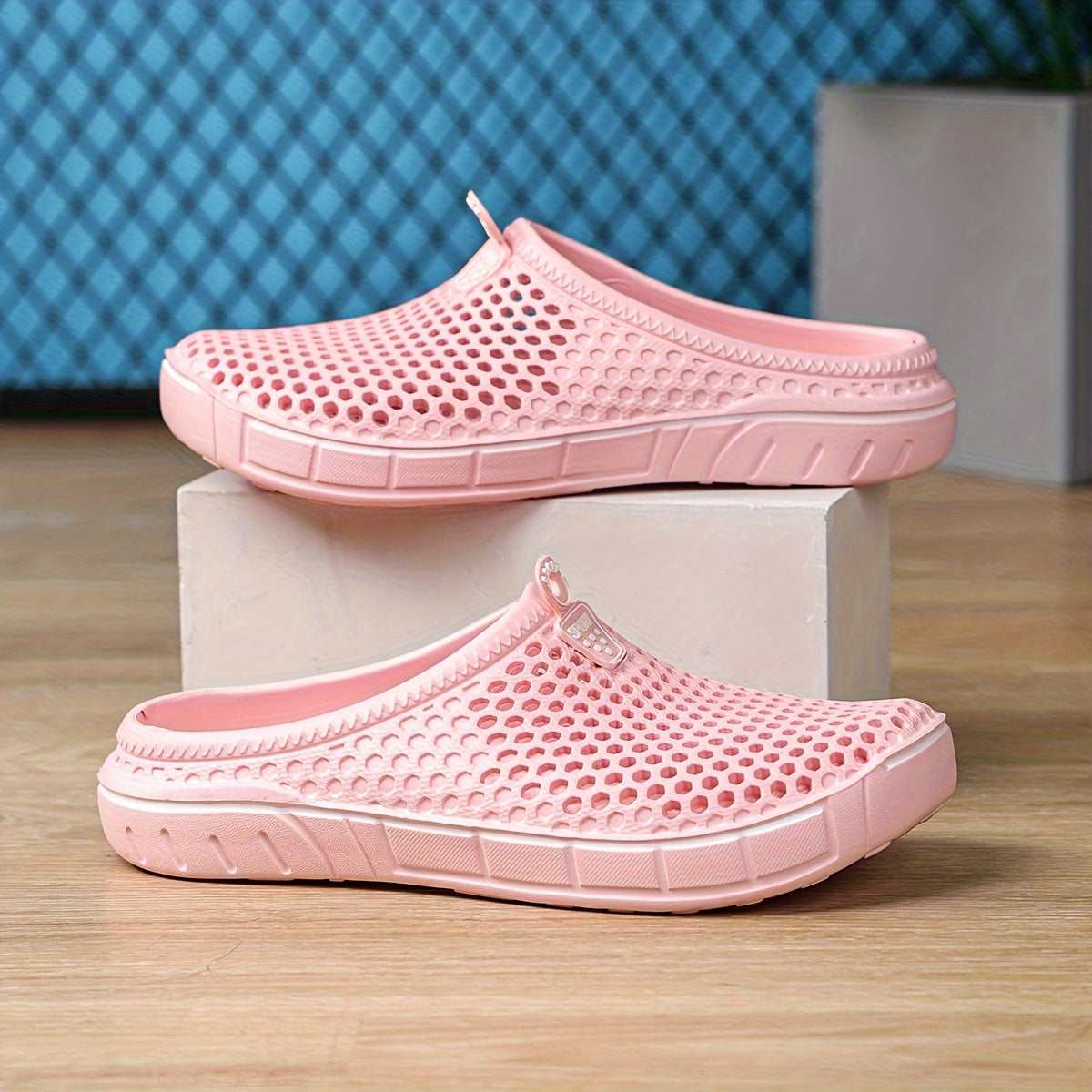 Women's EVA Slip-On Slippers Indoor Outdoor Ventilated Cushioned Shoes