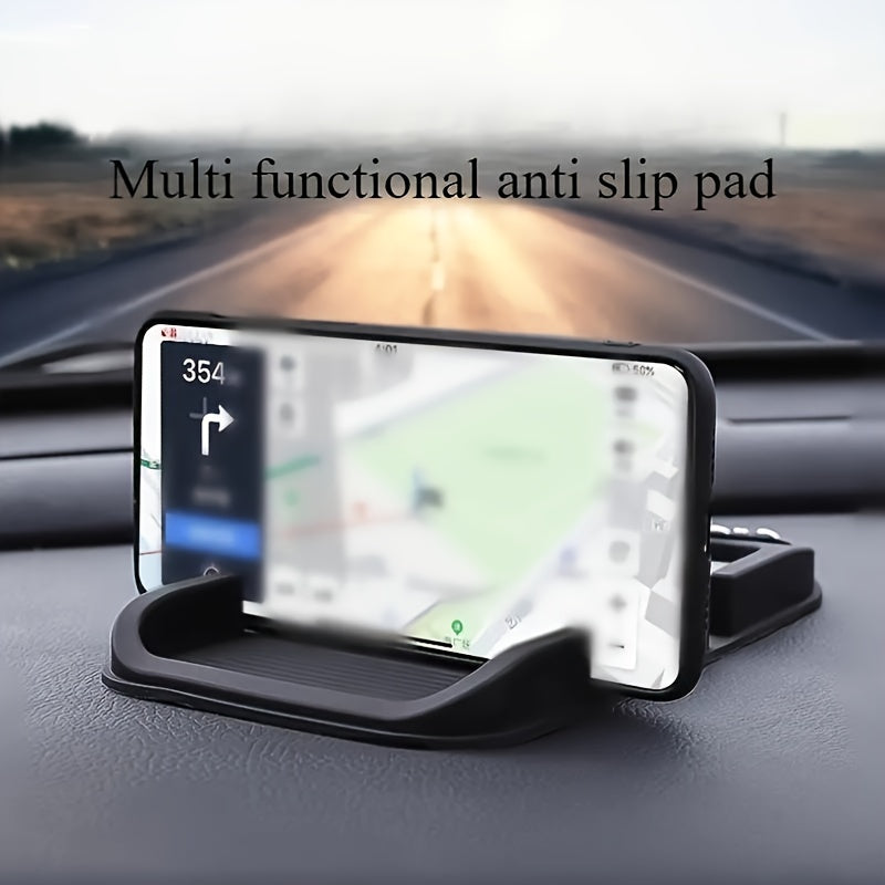 Universal Waterproof PVC Silicone Car Dashboard Pad with Anti-Slip Grip