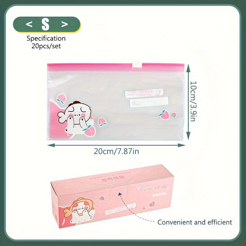 Ziplock Seal Bags Pack of 10 15 or 20 Food Storage Self-Sealing Airtight