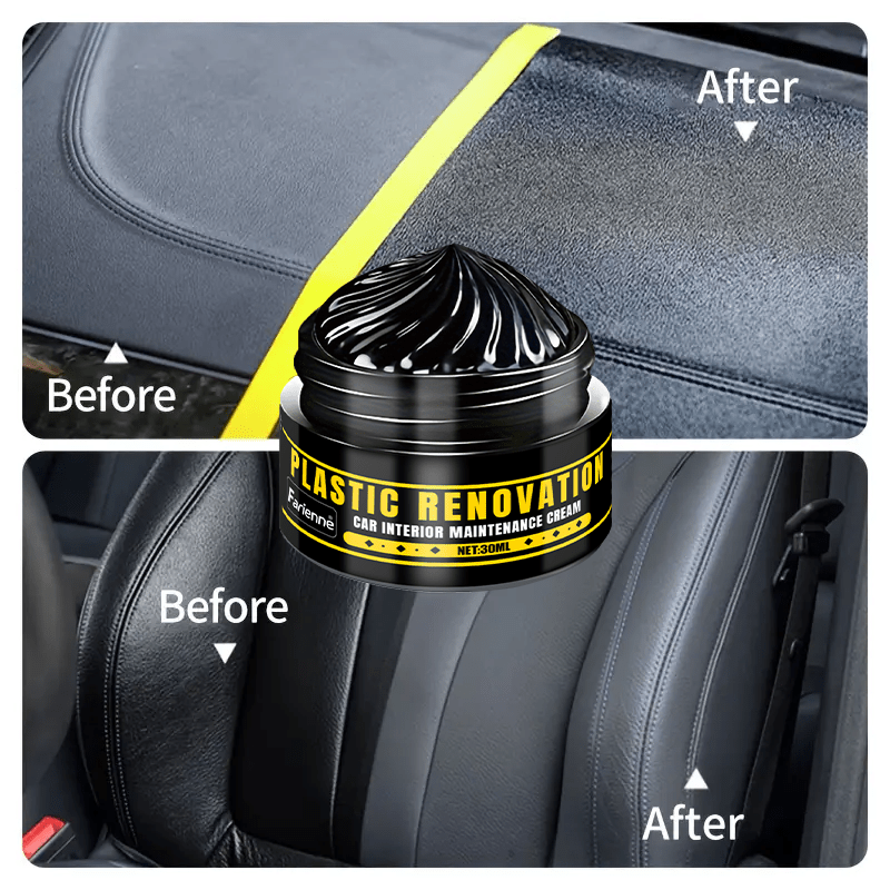 Avtomobil plastmassalarini ta'mirlash uchun pasta, ikki tomonlama qora rezina polish, bumpers va oynalar uchun