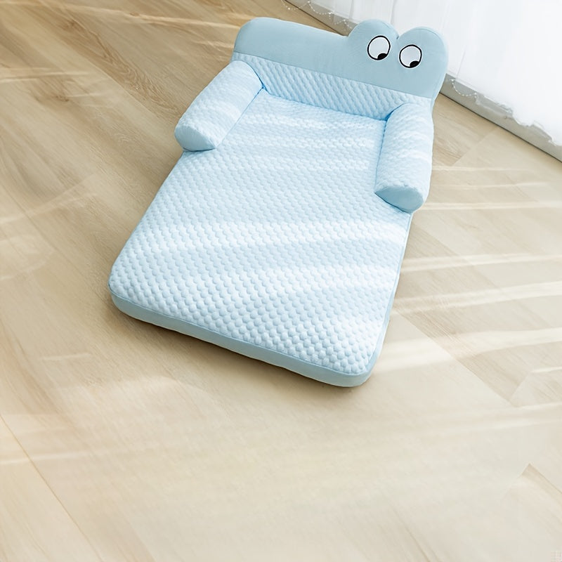Pet Sofa Bed for Small to Large Dogs Polyester Cartoon Style Comfortable Pet Bed