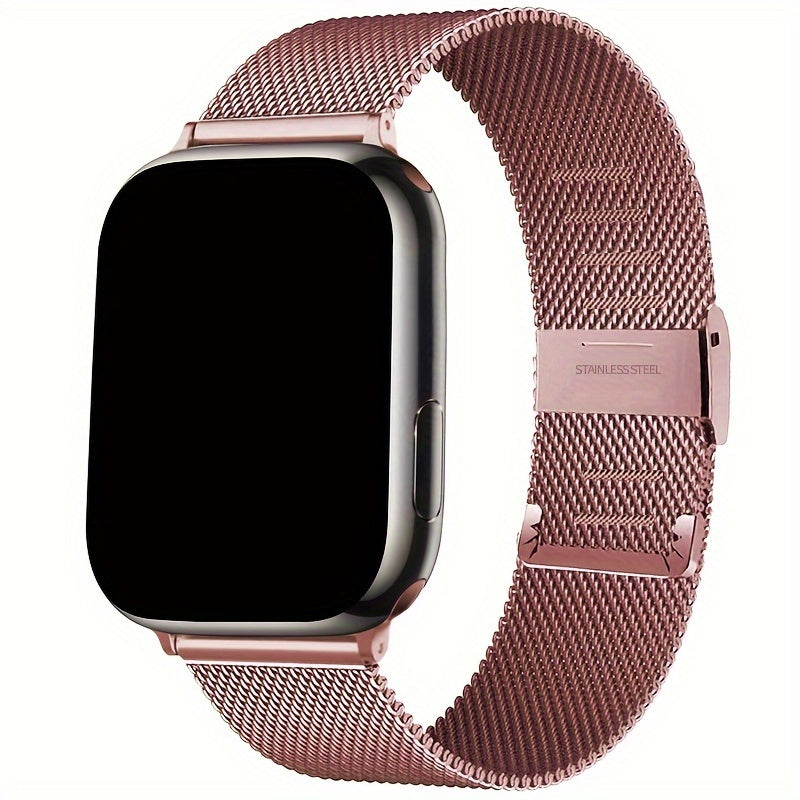 Stainless Steel Milanese Loop Watch Strap for Apple Watch Series 2-9 and Ultra