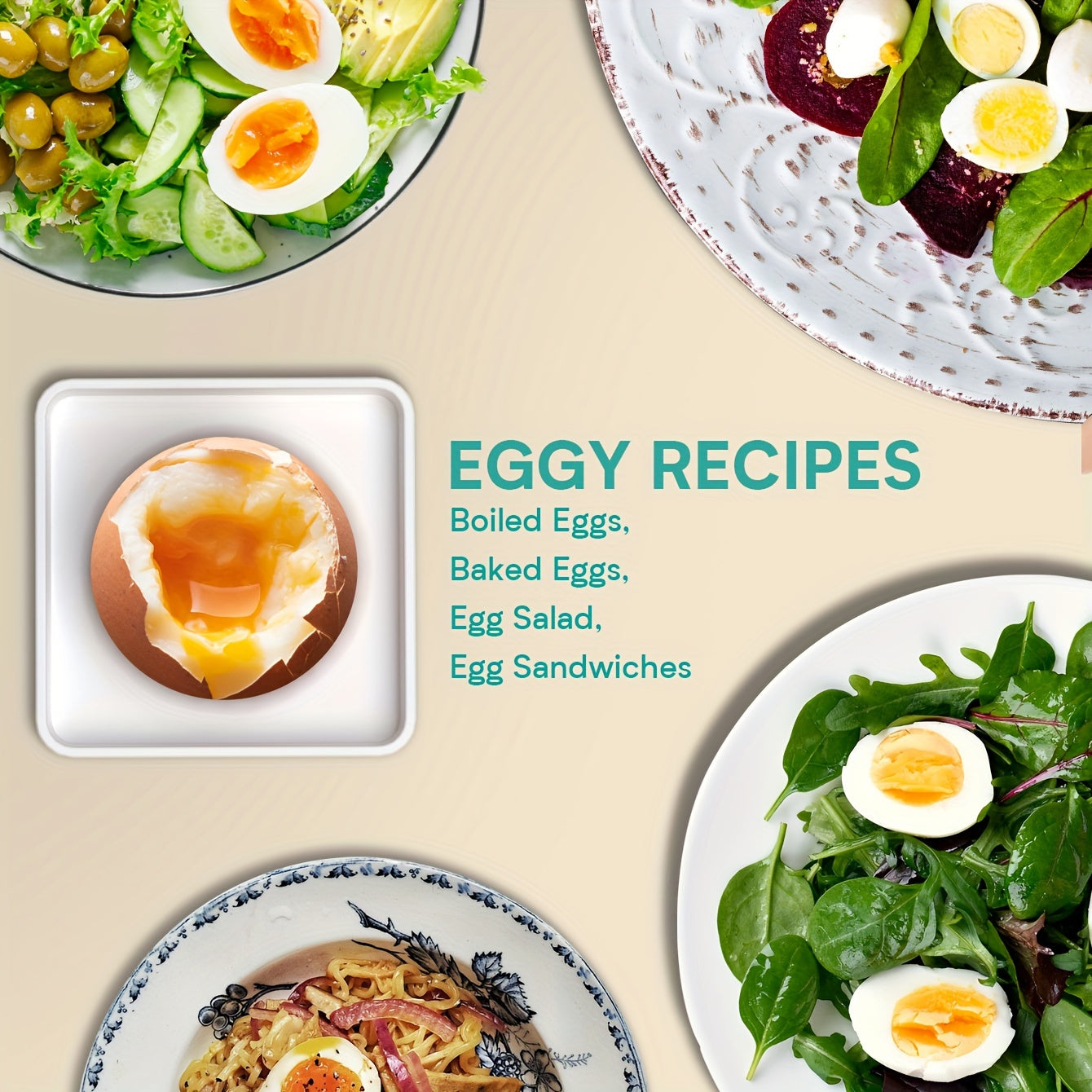 PANCERKA Avtomatik o'chirish bilan Rapid Electric Egg Cooker