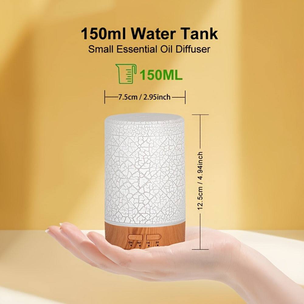 Картриджный дизайн USB-увлажнитель с 7 цветами, тихий туман для дома и офиса