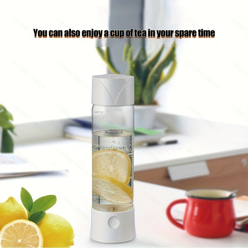 Botella de agua con burbujas portátil para agua con gas, baja en calorías, sin aditivos