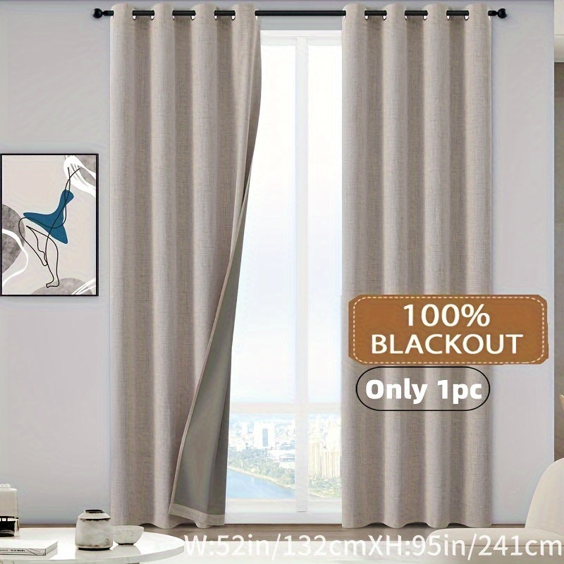 Blackout Curtains Thermal Insulated Room Darkening Window Drapes for Bedroom Living Room