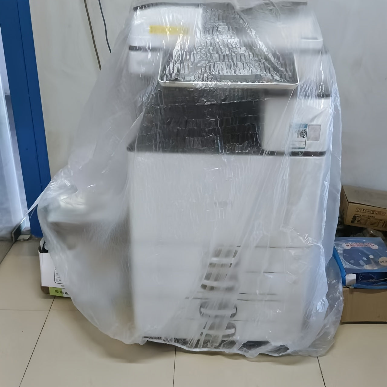 Protective Plastic Dust Covers for Appliances and Office Equipment 1/2 Pack